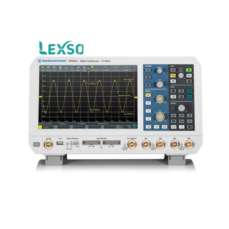 Rohde & Schwarz RTB2004 70MHzto300MHz10-bitADC 10 Msample Standard Memory 10.1" Capacitive Touchscreen lexso