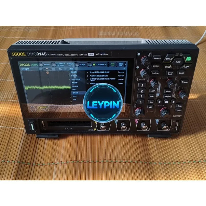 RIGOL DHO914S 125MHz Digital Oscilloscope 12-bit Vertical Resolution 1.25 GSa/s Sample Rate 4 Analog Channels 1CH   lexso