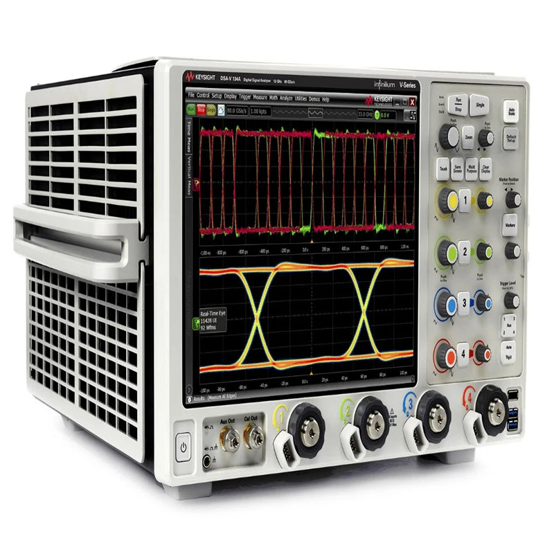 Used KEYSIGHT DSAV134A Infiniium V series oscilloscope 13GHz, 4 analog channels