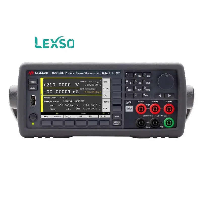 Keysight B2910BL Precision Source/Measure Unit 1-channel 10 FA Resolution 210 V 1.5 a  1-Month Warranty lexso