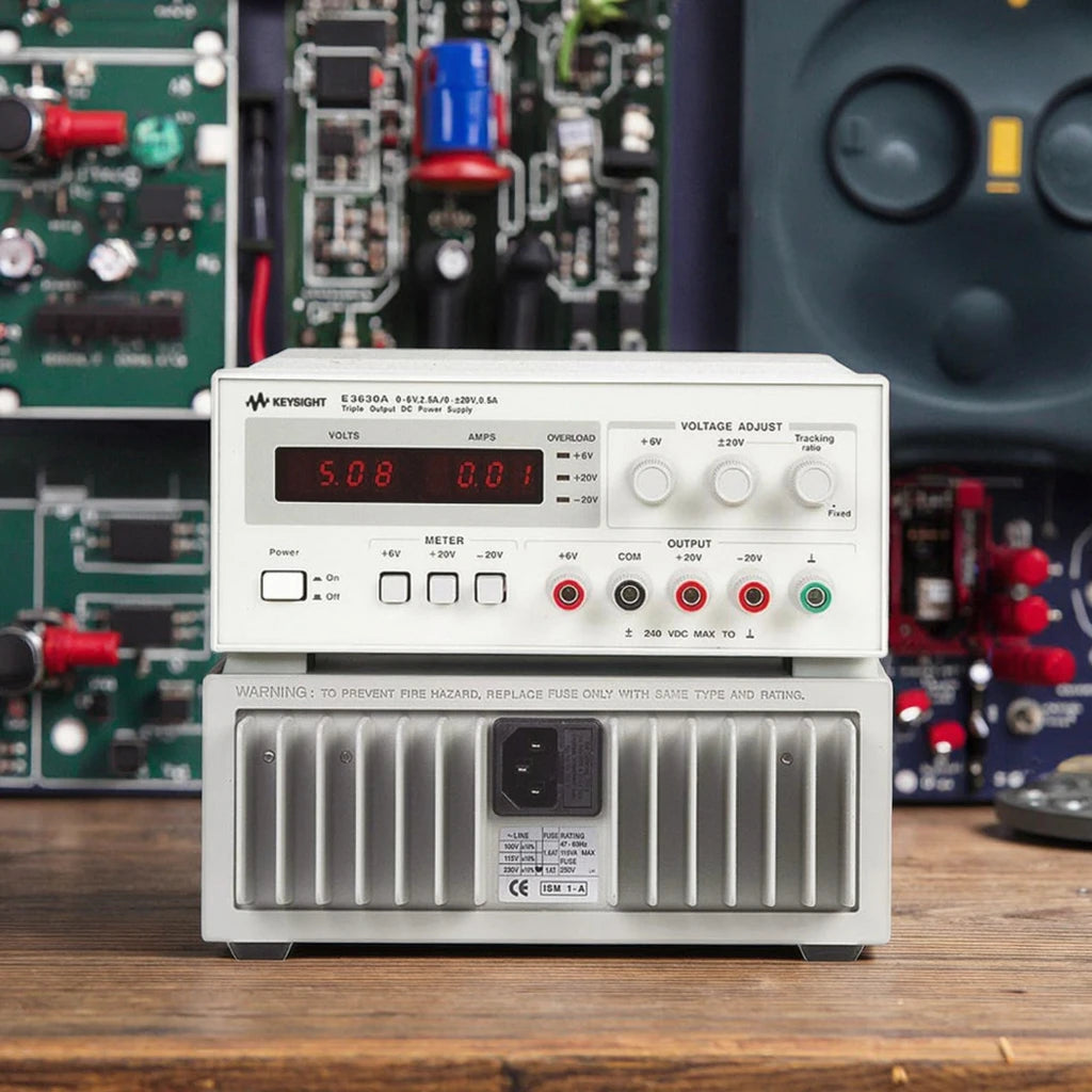 Keysight E3630A 20V 2.5A 15W Digital Benchtop Power Supply Triple Output for Electronic Components Measurement Instruments    ytdi