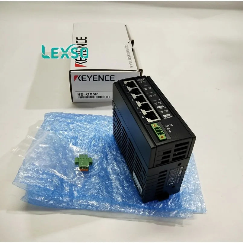 Genuine NE-Q05P KEYENCE Programmable Safety Controller PLC lexso