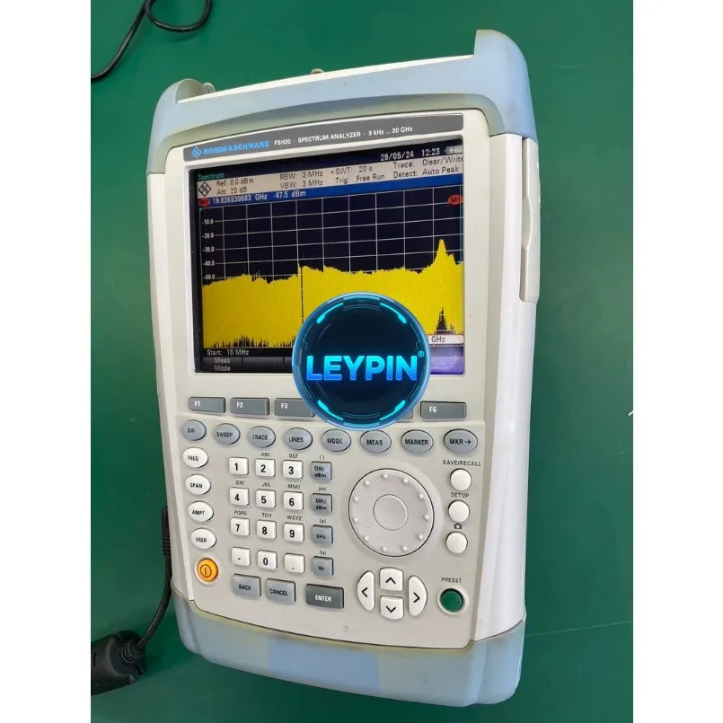 R&S Rohde & Schwarz FSH20 9kHz-20GHz Handheld Spectrum Analyzer With Opt Used      lexso