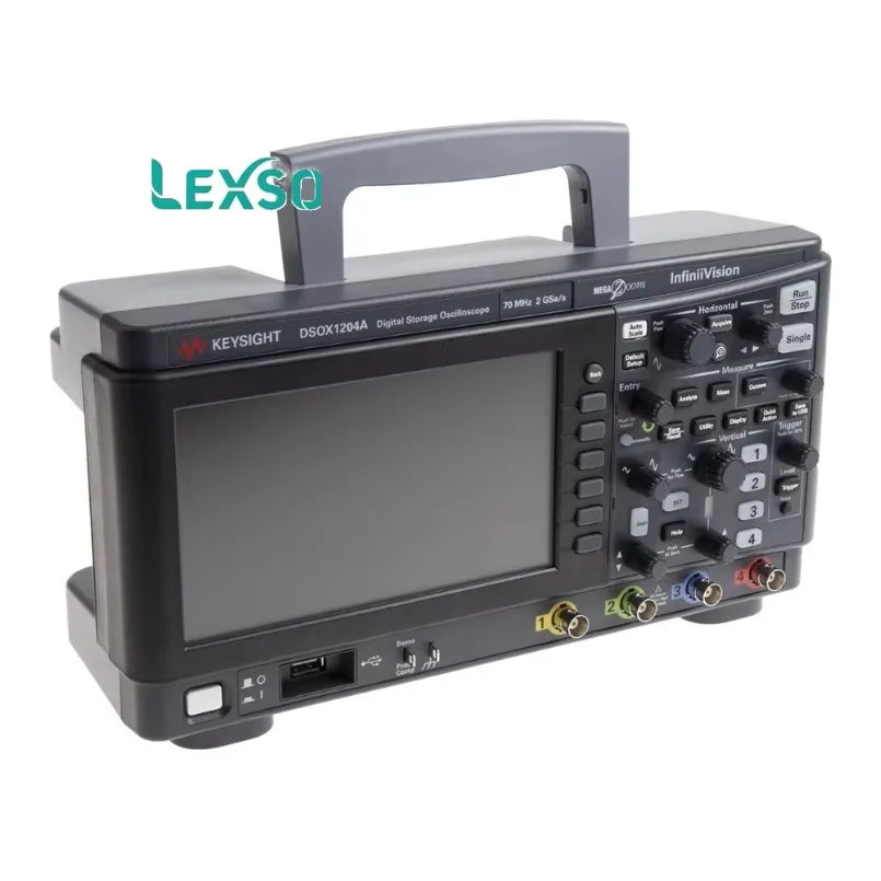 Keysight   DSOX1204A InfiniiVision 1000 X Series 70MHz Bench Oscilloscope with 4 Analogue Channels 1-Year Warranty lexso