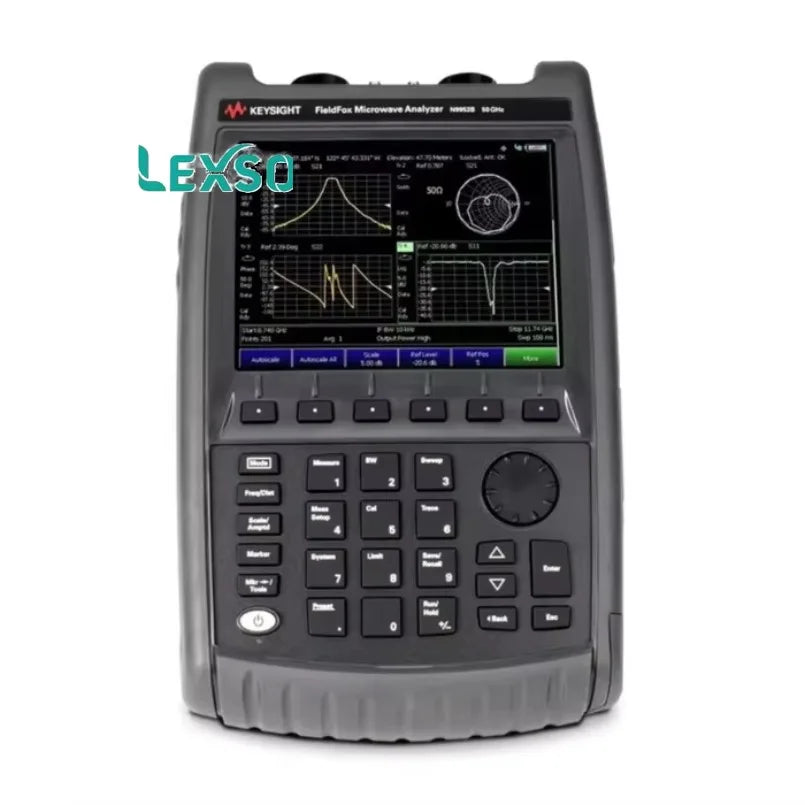 Keysight N9952B FieldFox Handheld Microwave Analyzer, 50 GHz Capture Elusive Signals with 120 MHz Gap-free, Real-time   lexso