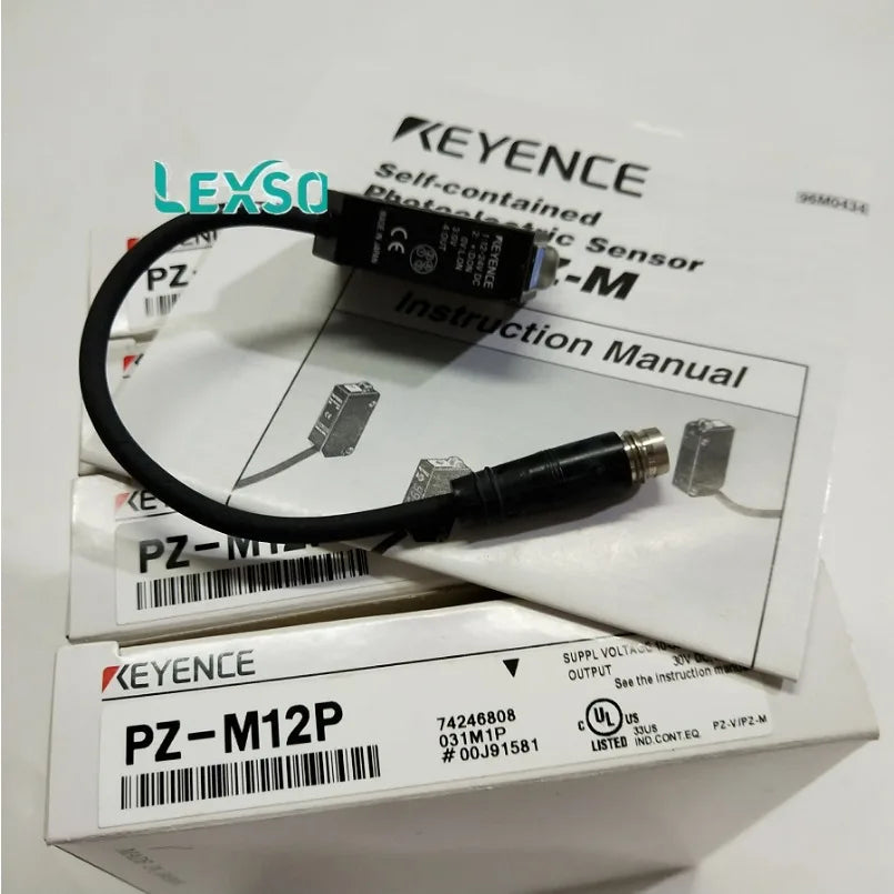 PNP PZ-M51 Square Transmissive Cable Type Photoelectric Sensors New Original KEYENCE lexso