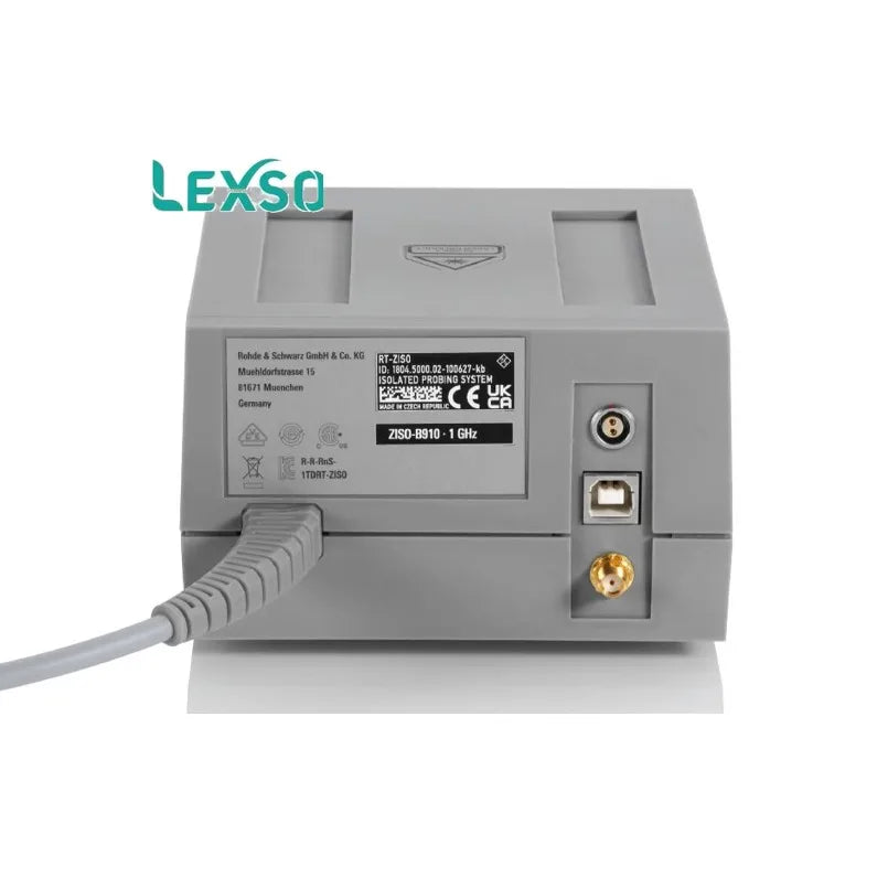 ROHDE SCHWARZ RT-ZISO Isolation Detection System Electronic Measuring Instruments ZISO Z101 ZISO-Z201 ZISO-Z202 ZISO-Z203 lexso