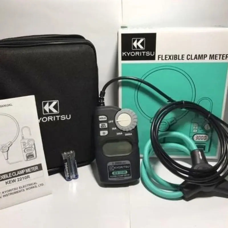 Kyoritsu KEW 2210R AC Clamp Meter Reading Range 3000A Resolution 0.01A Clamp Meter