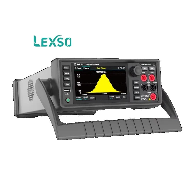 Siglent Sixteen-bit digital multimeter with high-speed dual display, model SDM4065A/SDM4065A-SC  lexso