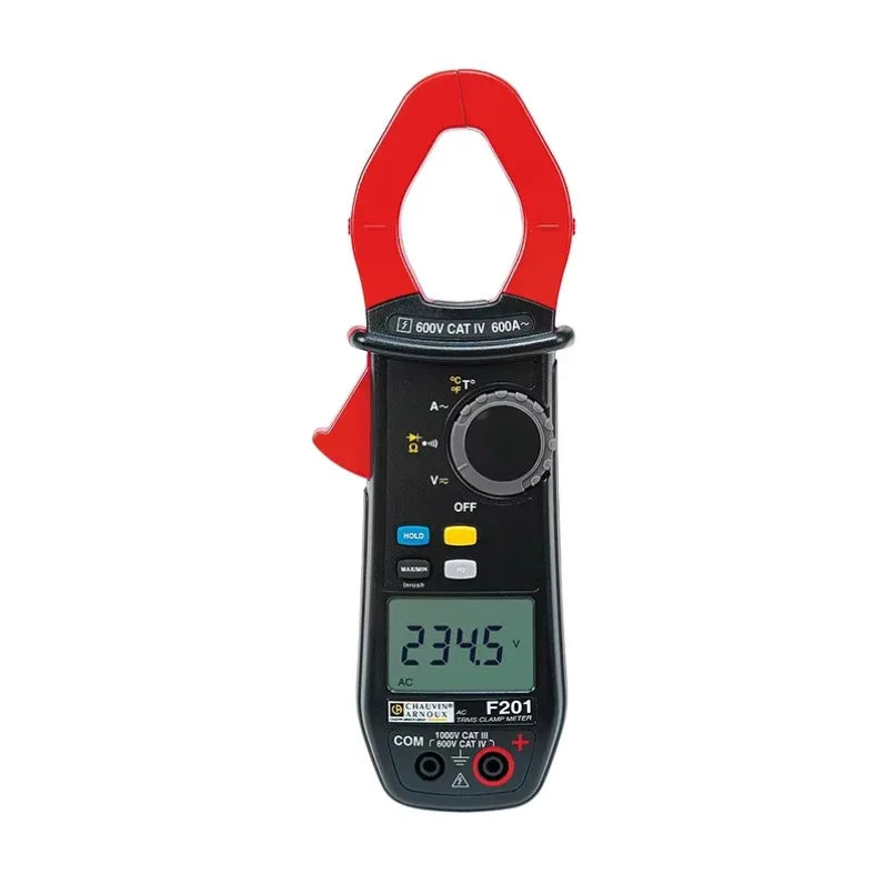 Original Chauvin Arnoux F203 Digital Current Clamp CAT III 1000 V, CAT IV 600 V Display (Counts): 6000    lexso