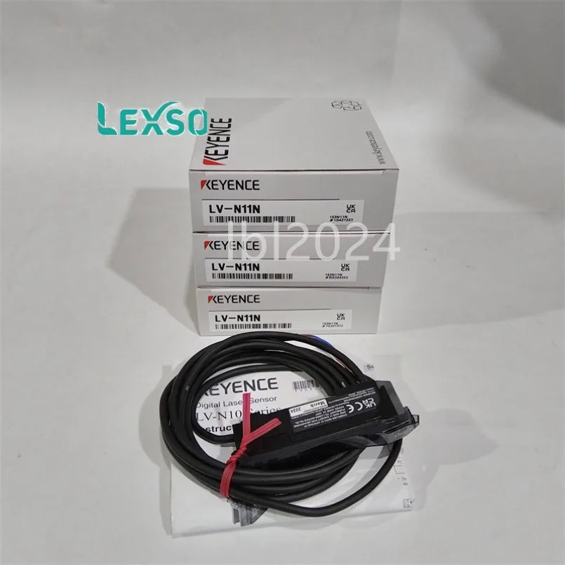 KEYENCE LV-N11N LVN11N DIGITAL LASER SENSOR AMPLIFIER UNIT, CABLE TYPE, PLC NEW lexso