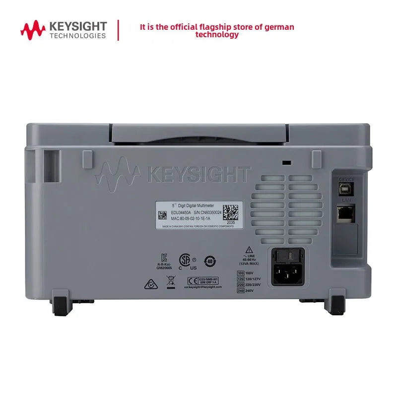 Keysight Edu34450A Five and a Half Desktop Digital Multimeter with 3-Year Warranty Malaysia Origin Testing Equipment    ytdi