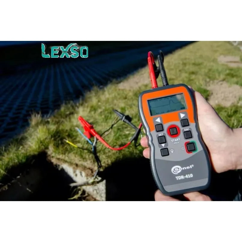 Sonel TDR-410 Time Domain Reflectometer with 4km Range 1% Accuracy   lexso
