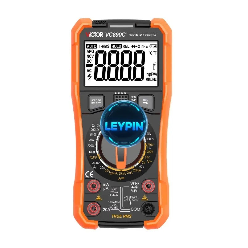 VICTOR Ruoshui VC890C+ VC890D 2024 Version 1999 True RMS Digital Multimeter 20A    ytdi