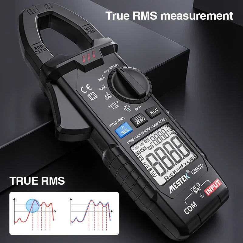 CM83D Multi-function High Precision Clamp Type Multimeter for Electrical Engineering    ytdi