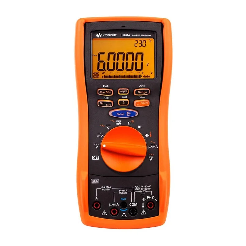 Keysight U1281A Handheld Digital Multimeter 4 1/2 Digit IP67   ytdi