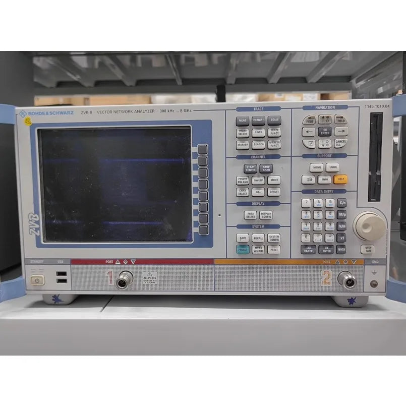 Rohde and Schwarz ZVB8 Vector network analyzer 2 & 4-ports, 300 kHz-8GHz     ytdi