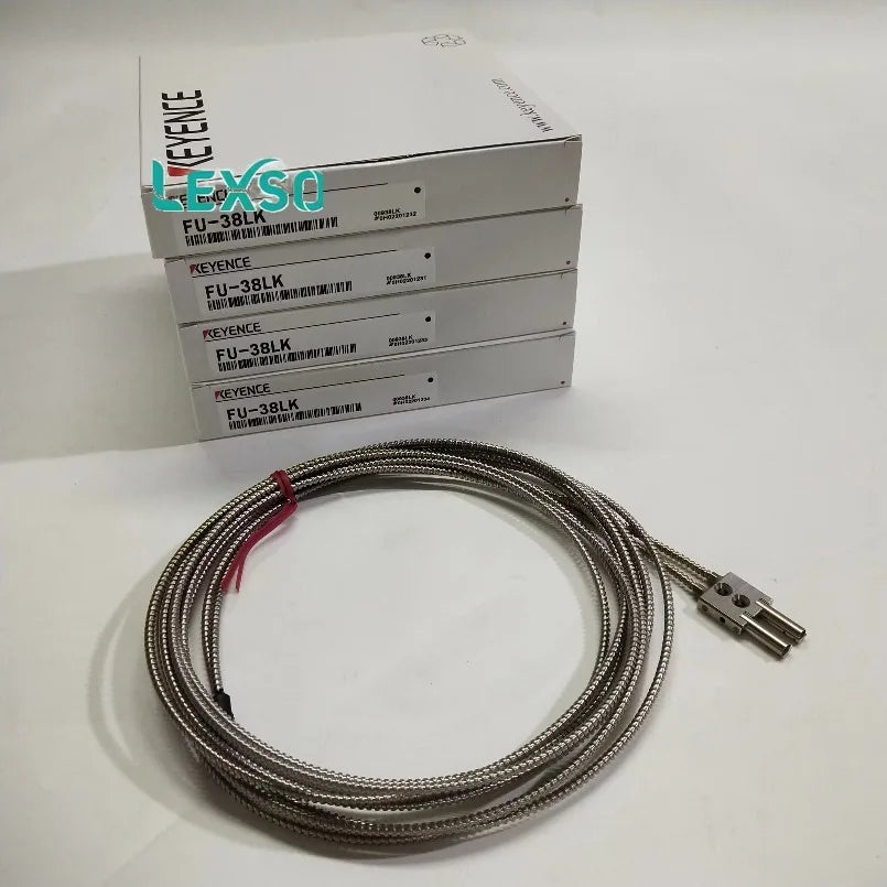 1PC New in Box FU Series KEYENCE FU-38LK Reflective Fiber Unit Fiber Optic Sensor New lexso