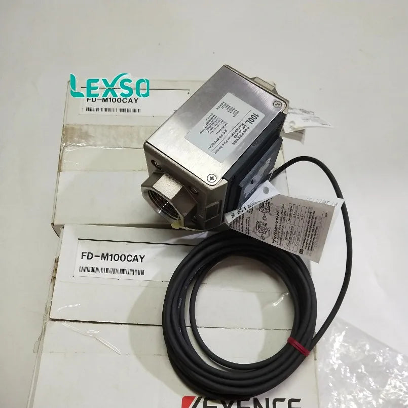 Keyence FD-M100CAY Industrial Liquid Flow Transmitter 4-20mA Output lexso