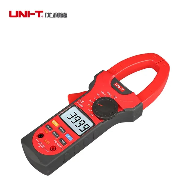 UT209A 1000A Handheld Digital Clamp Meters Frequency Measure Multimeter Auto Range Capactance Resistance Circuit Clamp Meter lexso