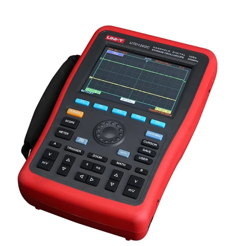 Uni-T Utd1202C Handheld Digital Storage Oscilloscope Automatic Waveform Channel Professional and Accurate Digital Multimeter lexso
