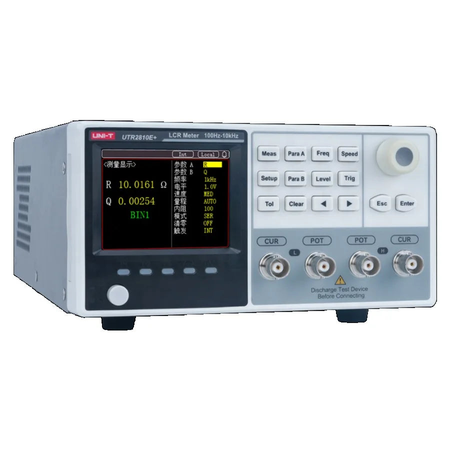UNI-T UTR2810E+ UTR2811E+ Digital Bridge Measurement Frequency 10kHz Low Frequency Component Measuring Instrument LS    ytdi