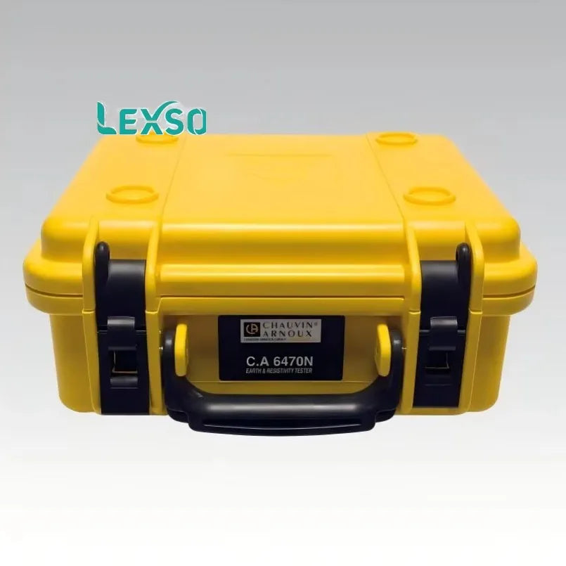 Chauvin Arnoux 6470N TERCA 3 Earth Tester Offering Soil Resistivity, Earth Coupling and Continuity Measurements CA6470N   lexso