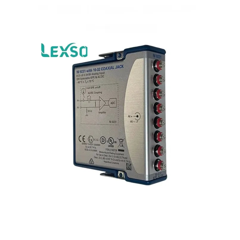 NI-9234 NI-9231 NI-9250 C Series Sound and Vibration Modules with OEM Customization and 3-Month Warranty lexso
