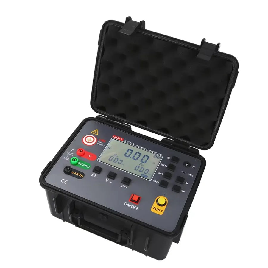 UNI-T UT515A Insulation Resistance Tester 10kV UT515B High Voltage Digital Insulation Resistance Meter with Data Storage LS    ytdi