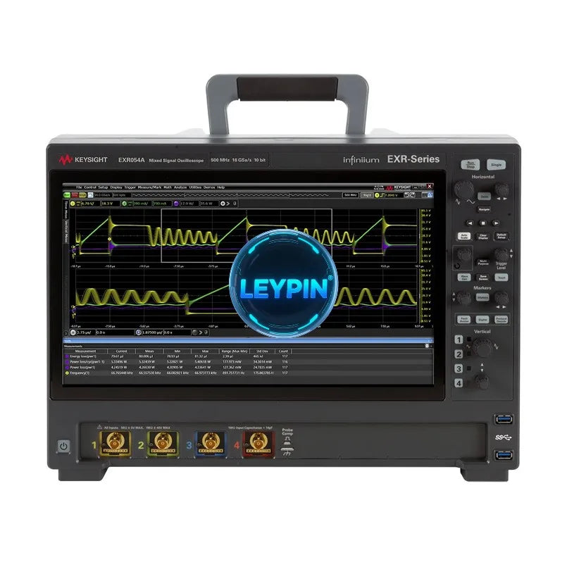 Keysight EXR054A Infiniium EXR Series Oscilloscope: 500 MHz 4 Channels Maximum Memory Depth 1.6 Gpts    lexso