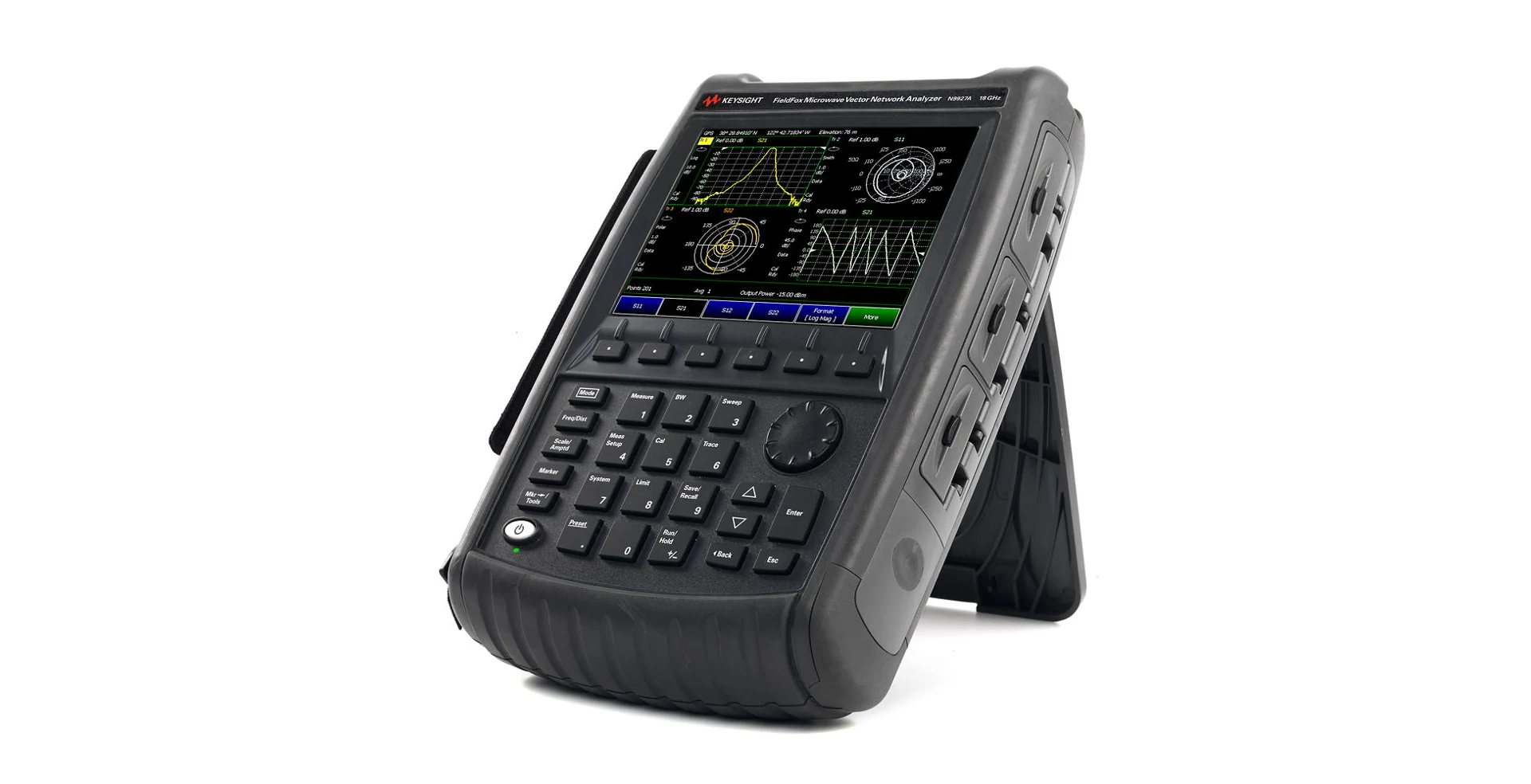 Keysight N9927A FieldFox 18 GHz Handheld Microwave Vector Network Analyzer Electronic Measuring Instrument