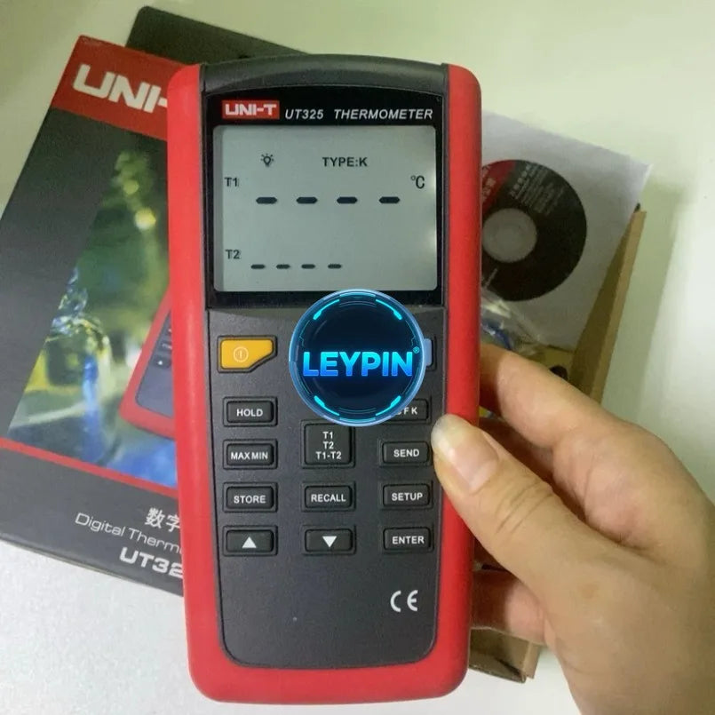 UNI-T UT325 Contact Type  Range -200~1375 USB Interface Industrial Temperature Test Selection Type    lexso