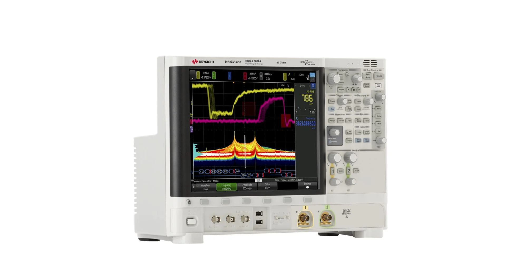 TTLTES  Keysight DSOX6002A Oscilloscope 1 GHz-6 GHz Bandwidth 2 Analog Channels