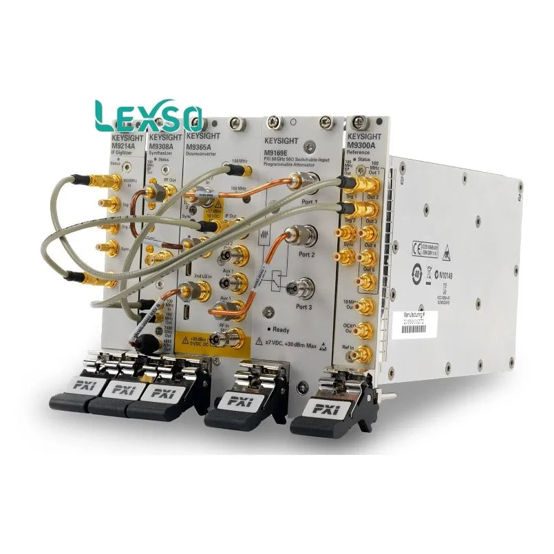Keysight M9393A PXIe high-performance vector signal analyzer 9 kHz to 27 GHz or 3.6 to 50 GHz lexso