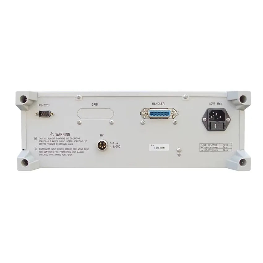 Tonghui TH2689A Capacitor Leakage Current IR Meter Insulation Resistance Test Function LS  ytdi