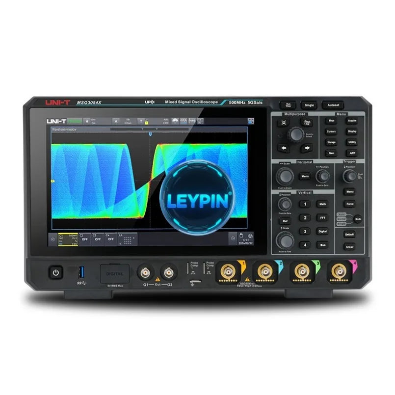 UNI-T MSO3034X (4 Analog Channels / 350 MHz) - Mixed Signal Oscilloscope  MSO3054X 500MHz 5GSa/s 500Mpts 2000000wfms/s     lexso