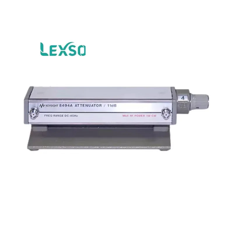 Keysight Agilent 8494A Manual Attenuator, 4 GHz 11 dB 1 dB Steps lexso