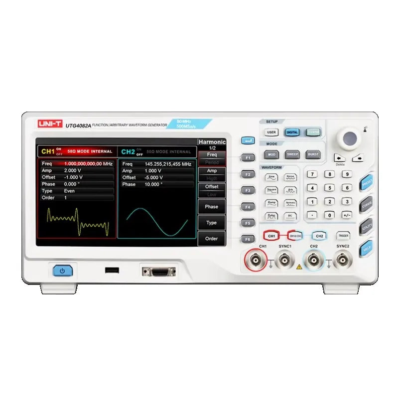 UTG4202A 200MHz 500MSa/s 16bits 2 Channel Function Generator Arbitrary Waveform Generator lexso