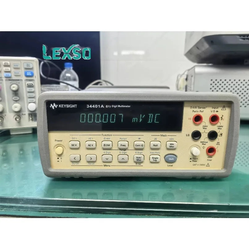 1PC Used KEYSIGHT Agilent 34401A Digital Multimeter 6 1/2 Digit Tested /Good Function  ytdi