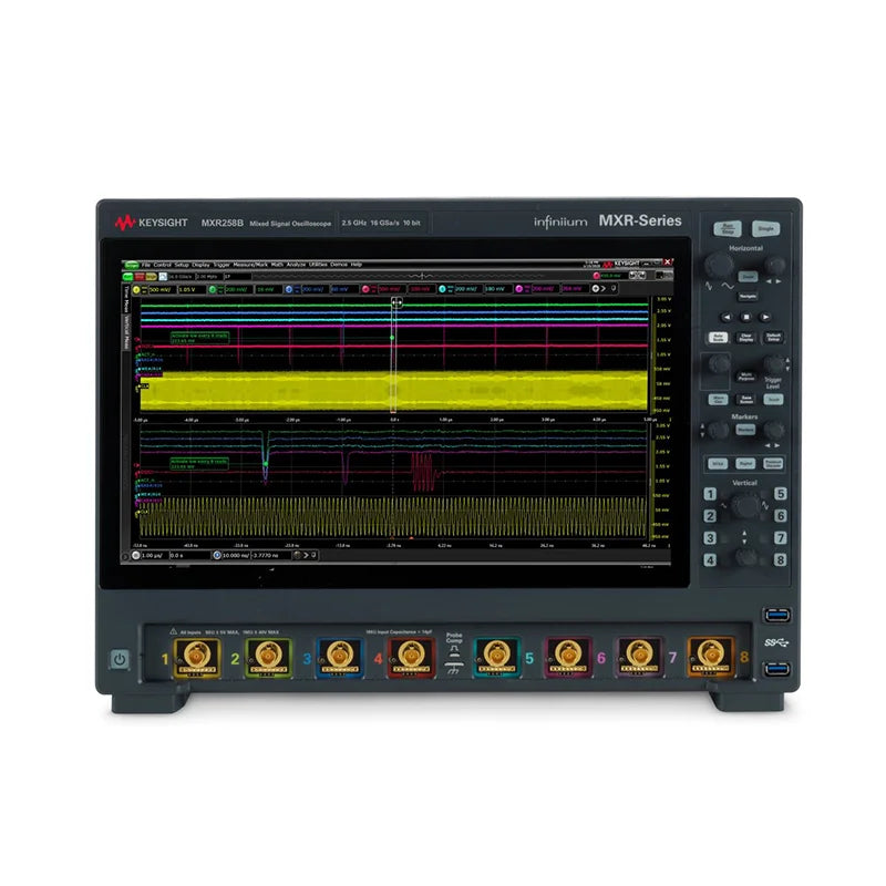 Keysight MXR258B Infiniium MXR B-Series Oscilloscope: 2.5 GHz, 8 Channels - Get a Discount