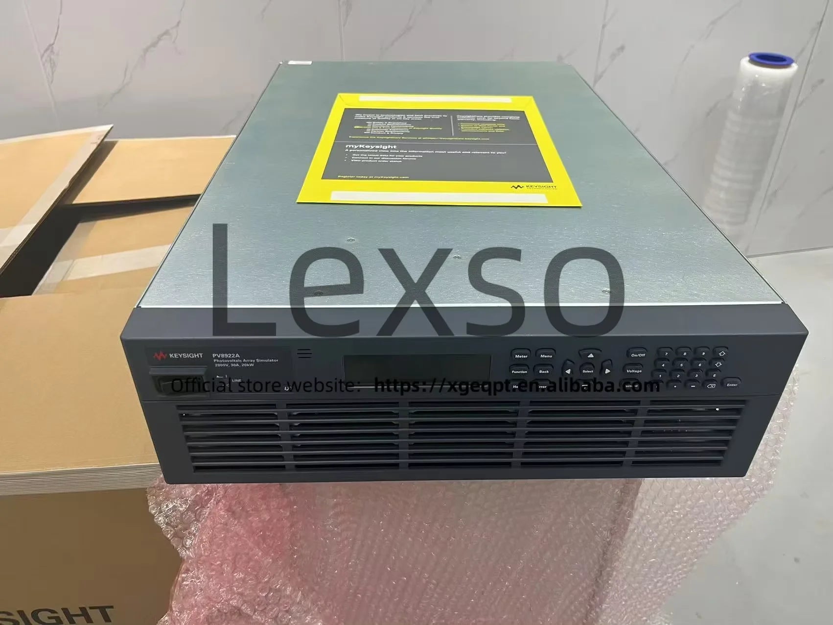 Used Keysight PV8922A Photovoltaic Array Simulator, 2000 V, 400/480 VAC lexso