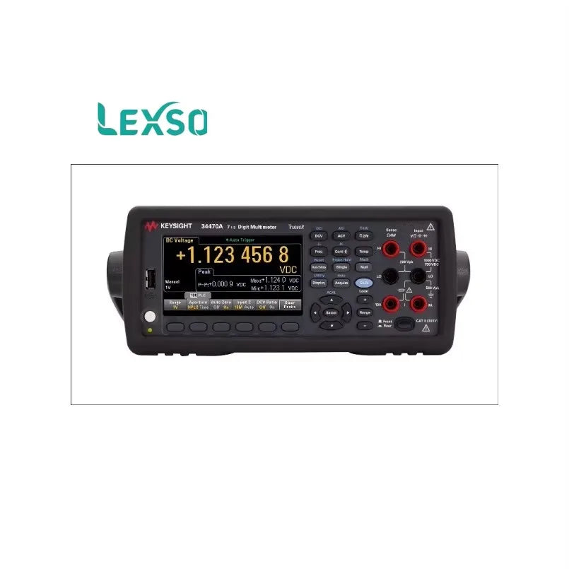 Keysight 34470A Digital Multimeter Seven and a Half Digits  Truevolt DMM 16ppm basic DCV accuracy, 50K readings/s.  lexso