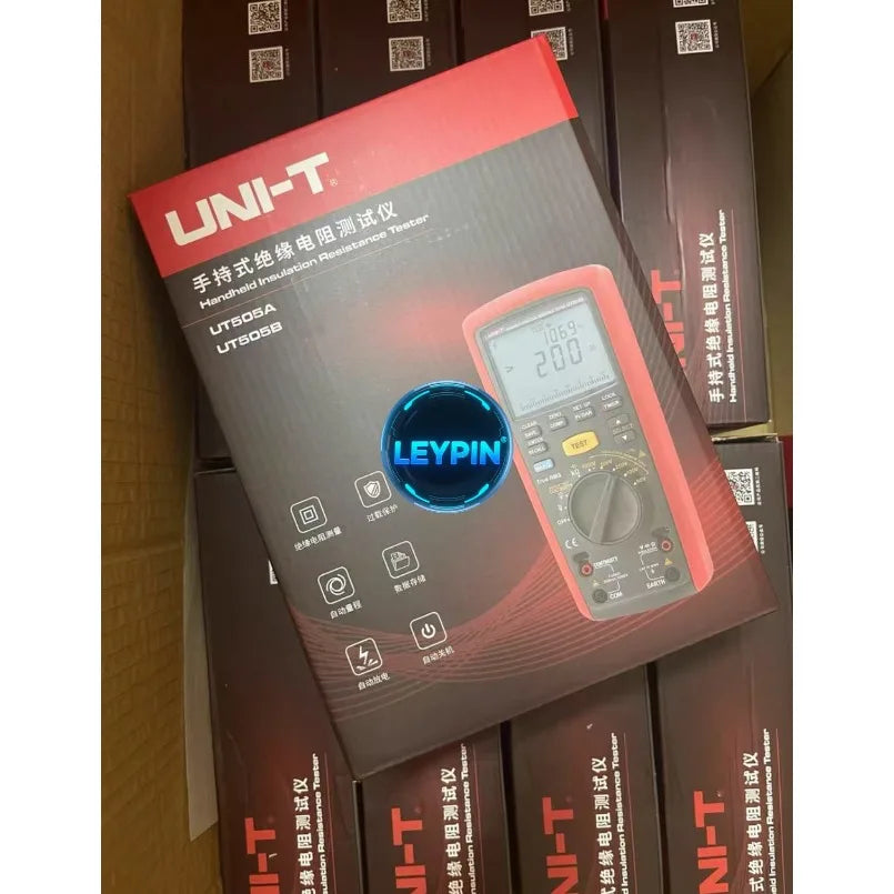 UNI-T UT505 1KV Series Handheld Insulation Resistance Testers UT505A 20G UT505B 200G 99group CE UKCA ETL     lexso
