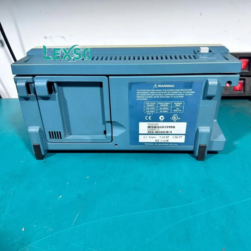 Tektronix TDS220 Digital Oscilloscope 2 Channel 100 MHz in Good Second-hand Condition   lexso