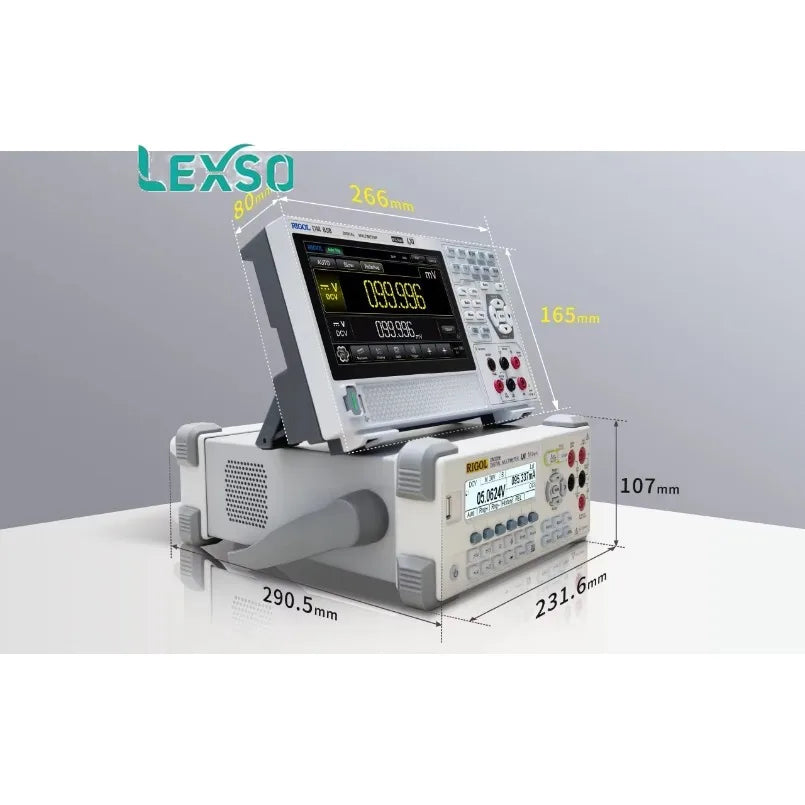 Rigol 5.5-digit Handheld Digital Multimeter DM858 DC Current/AC Voltage/Temperature Measurements 11 Types Input Signals lexso