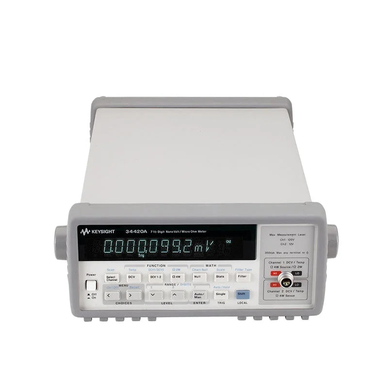 Keysight 34420A Micro-EU Desktop Multimeter Seven-Position Semi-Precision Nano Meter Testing Equipment 3-Year Warranty Made
