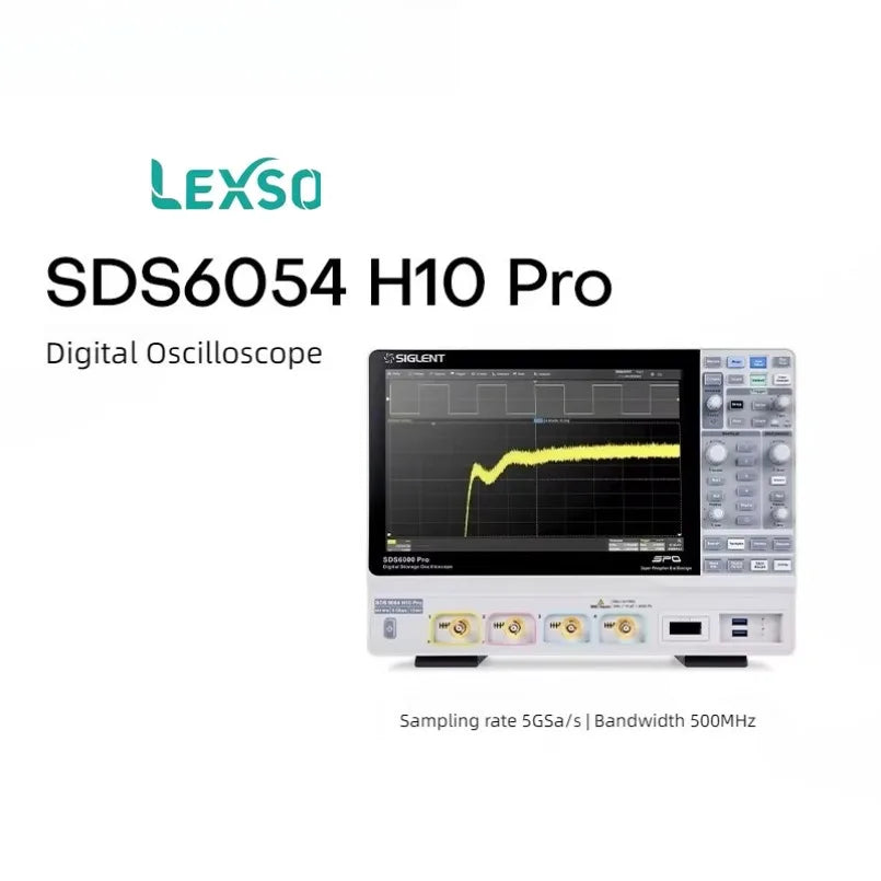 Siglent High-resolution Digital Oscilloscope SDS6034 6054 6104 6204 H10 Pro With Four Channels  lexso