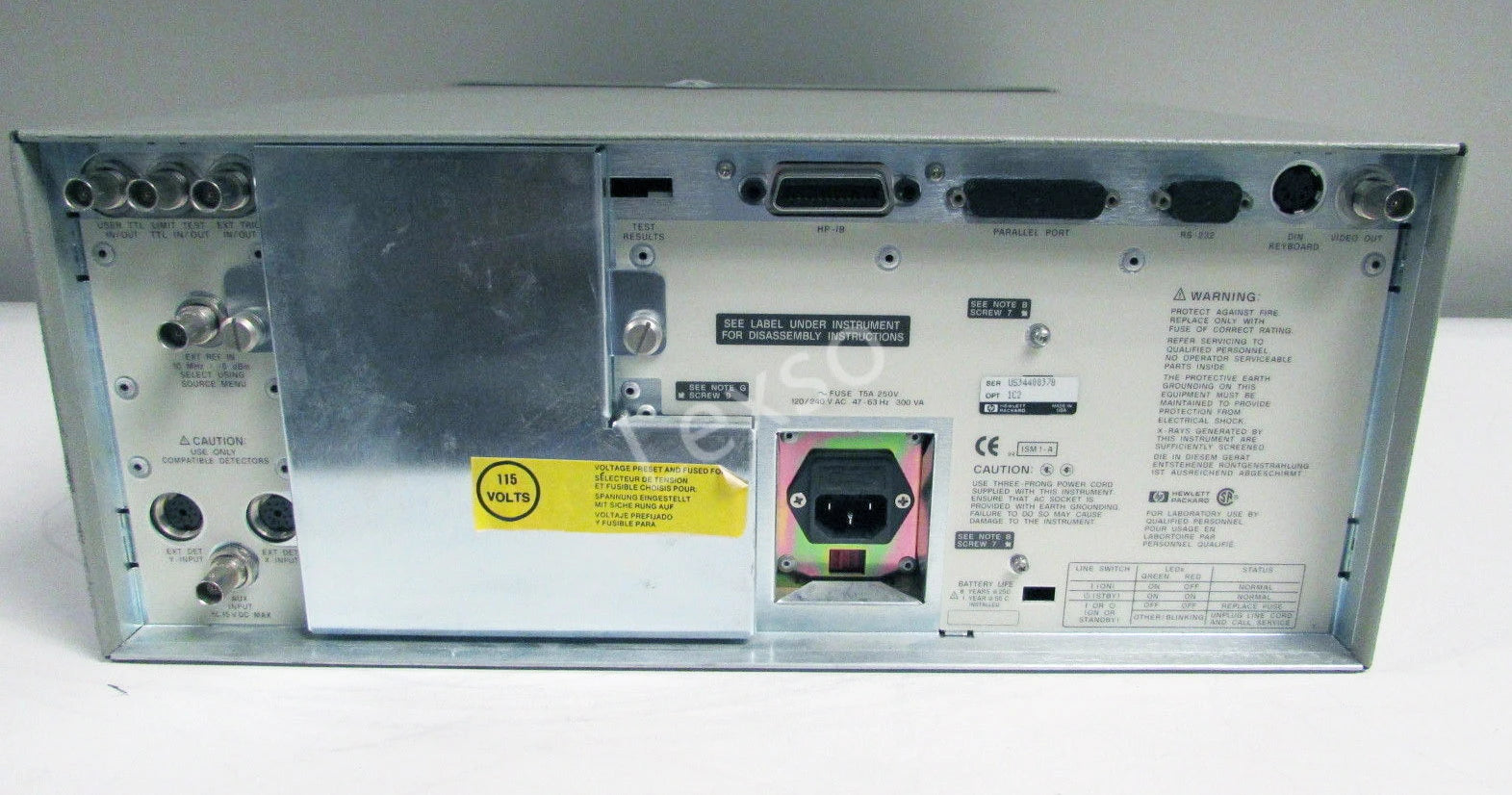Used HP / Agilent 8711A RF Network Analyzer 300 KHz to 1.3 GHz    ytdi