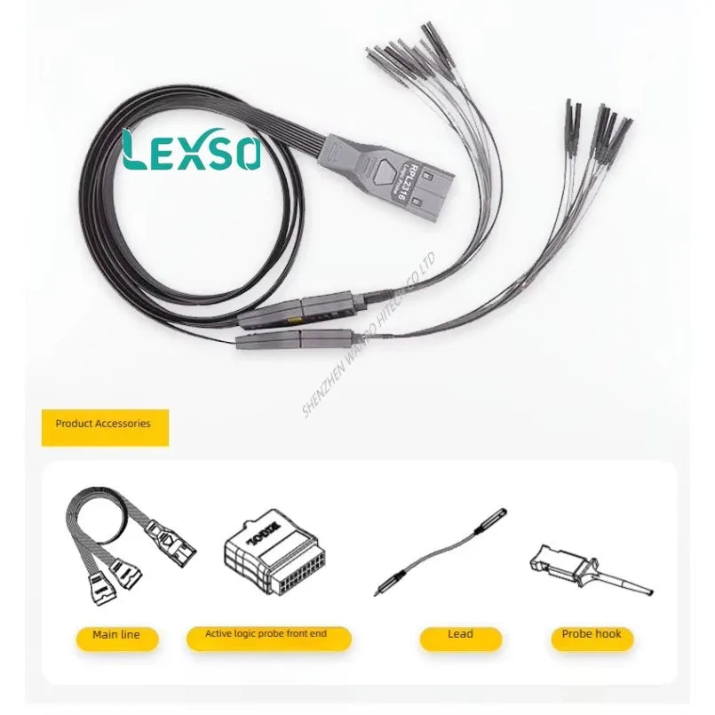 Rigol RPL1116/2316/PLA2216 Oscilloscope Logic Analyzer Probes With 16 Digital Channels  lexso