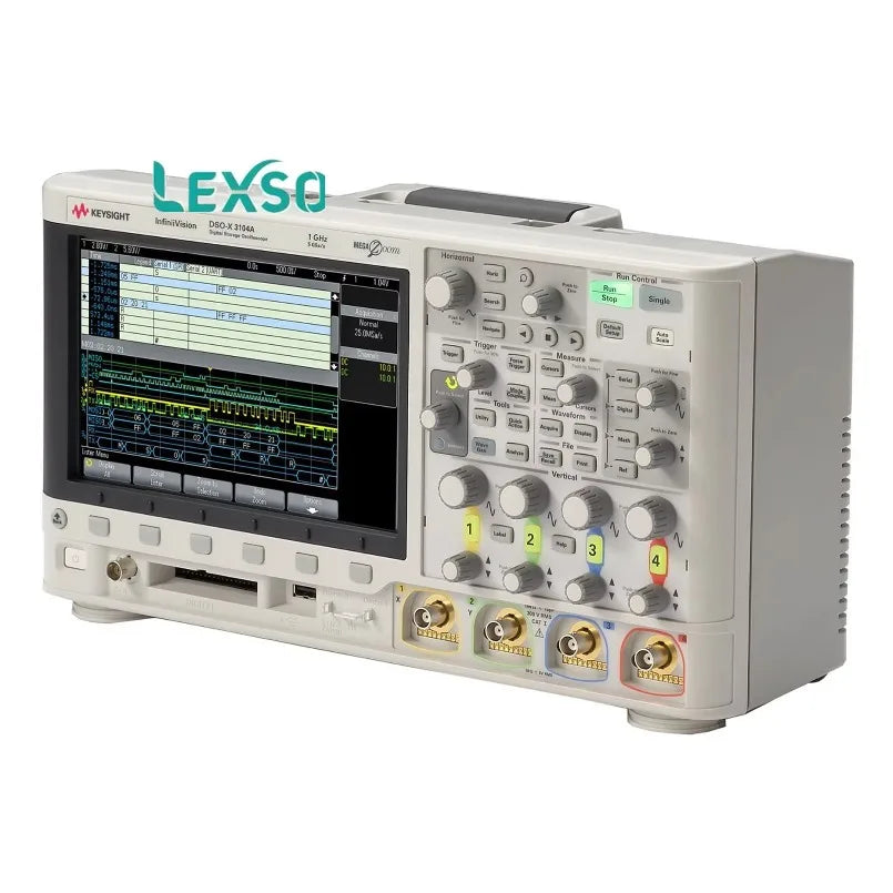 Keysight DSOX3104A Oscilloscope: 1 GHz, 4 Analog Channels lexso